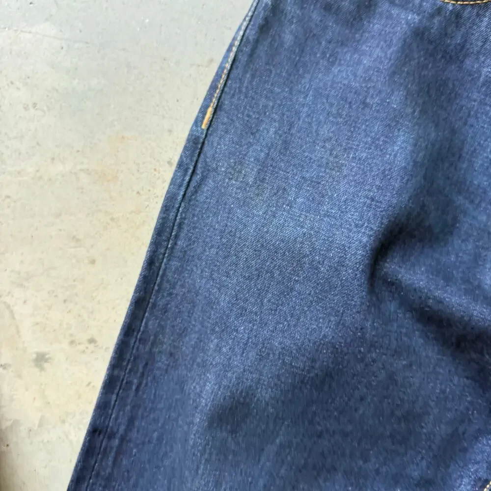 Liu Jo Straight Leg Medium Wash Classic Selvedge Jeans Size 38x33 Made in Italy